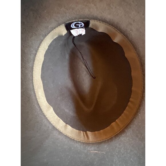 Giovannio New York 100% Wool Fedora Hat With Decorative Band - Picture 3 of 5